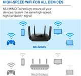 Linksys EA8300 Max-Stream: AC2200 Tri-Band Wi-Fi Router for Wireless Home Network, Uninterrupted Gaming and Streaming, MU-MIMO (Black)