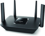 Linksys EA8300 Max-Stream: AC2200 Tri-Band Wi-Fi Router for Wireless Home Network, Uninterrupted Gaming and Streaming, MU-MIMO (Black)