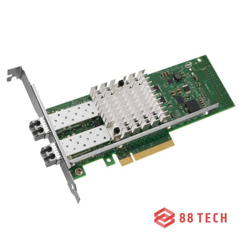 88TECH Intel X520-SR2 10 Gigabit SFP+ E10G42BFSR Fiber Network Adapter - 88 TECH