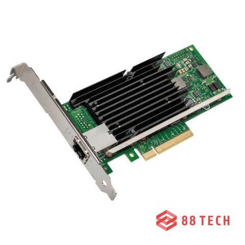88TECH Intel X540-T1 10Gb RJ-45 Single Port Ethernet Converged Network Card - 88 TECH