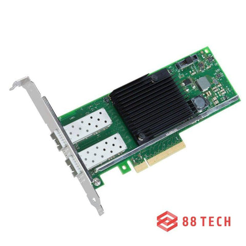88TECH Intel X710-DA2 Dual Port 10 Gigabit SFP+ PCIe Server Converged Network Adapter - 88 TECH