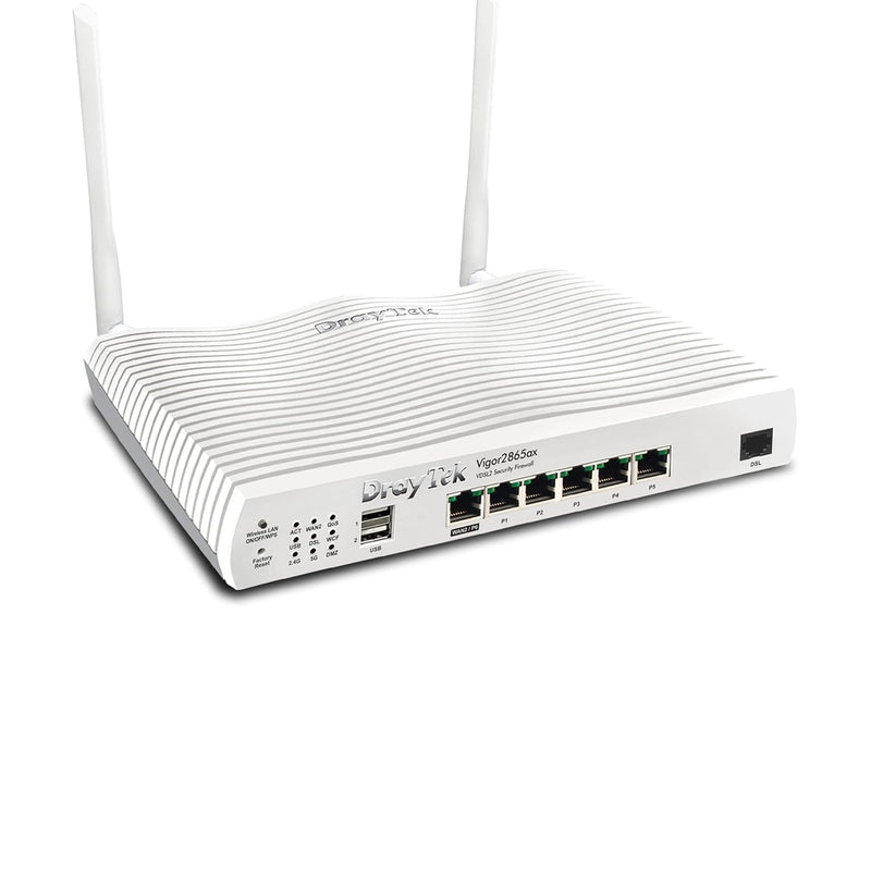 DrayTek Vigor 2865ax WiFi 6 Ethernet Router Draytek 2865ax, DrayTek, Vigor