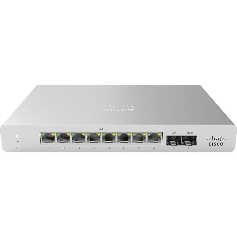 Cisco Meraki MS120-8LP Managed L2 Gigabit Ethernet 10/100/1000 Power over Ethernet PoE Grey 88 TECH 