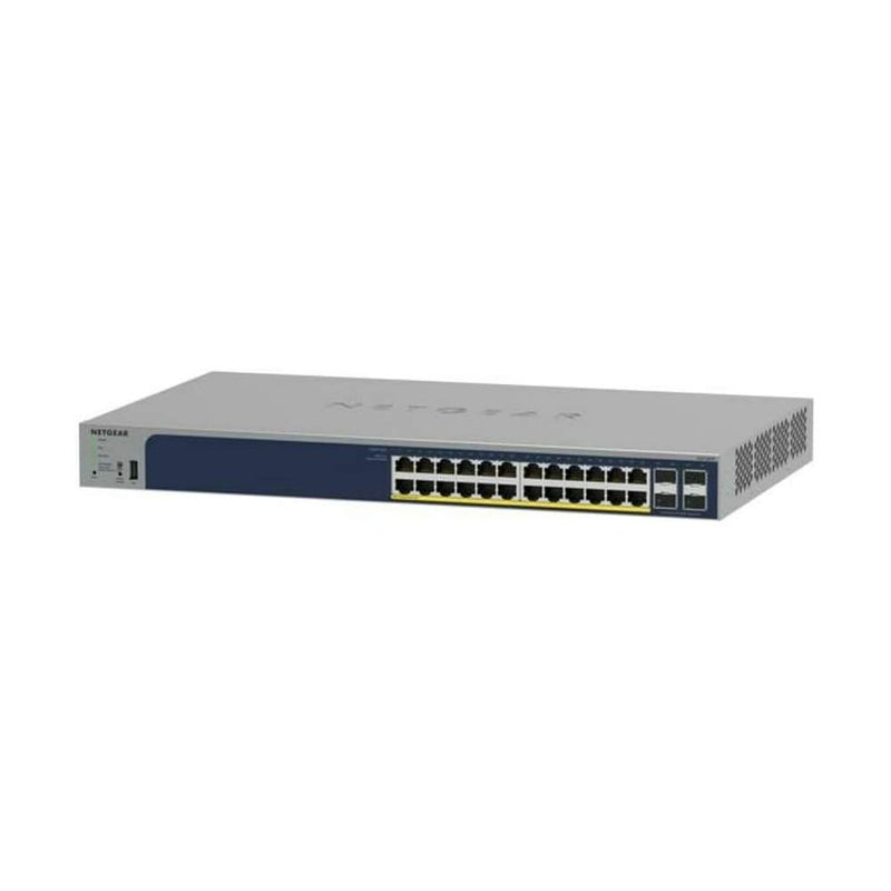 NETGEAR 52-Port PoE Gigabit Ethernet Smart Switch GS752TPP - Managed, Optional Insight Cloud, 48 x PoE+ 760W, 4 x 1G SFP, Desktop/Rackmount, Limited 88 TECH 