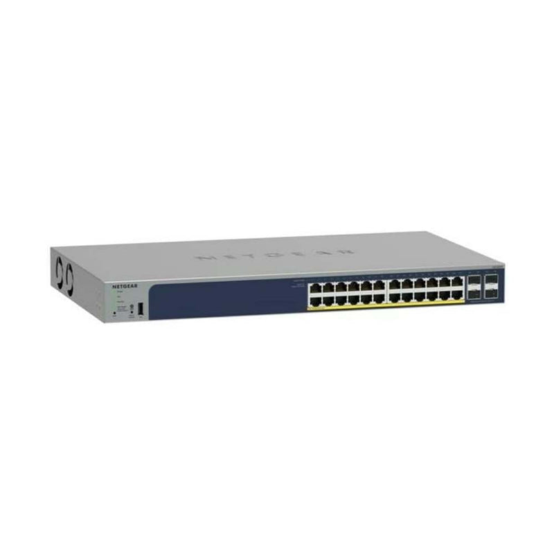 NETGEAR 52-Port PoE Gigabit Ethernet Smart Switch GS752TPP - Managed, Optional Insight Cloud, 48 x PoE+ 760W, 4 x 1G SFP, Desktop/Rackmount, Limited 88 TECH 