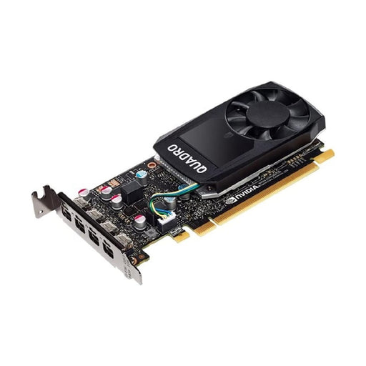 PNY Quadro P620 Professional Graphics Card, 2GB DDR5, 4 miniDP 1.4, Low Profile, OEM Brown Box 88 TECH 