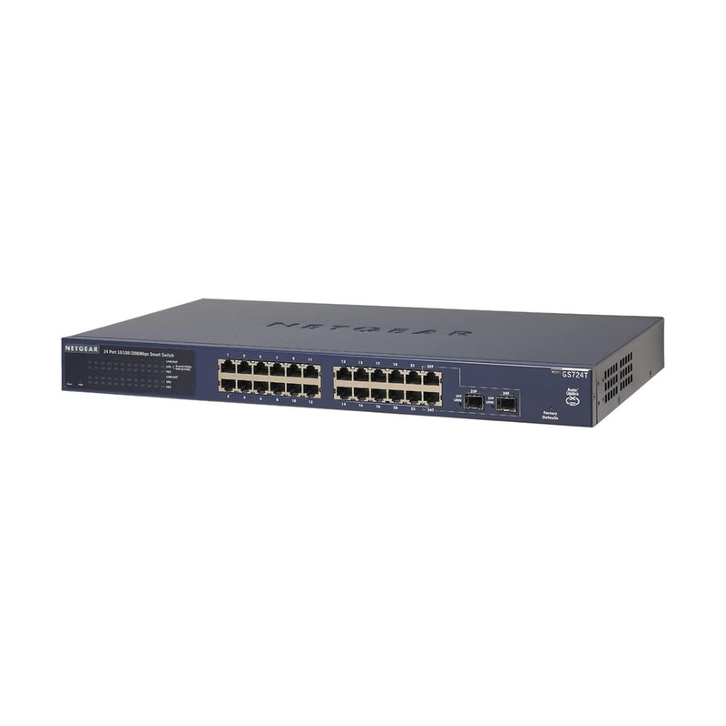 Netgear Prosafe GS724T-400EUS 24 Ports Gigabit Smart Switch 88 TECH Gigabit Smart Switch, GS724T, Netgear, NETGEAR ProSAFE