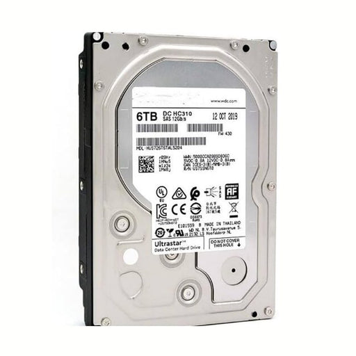 6TB .5" 7.2K SAS 12GB Enterprise Hard HC310 HUS726T6TAL5204 - High-Performance Storage Solution 88 TECH 