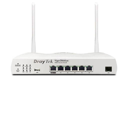 DrayTek Vigor2866Lac LTE Series 4G LTE & G.Fast Router for Small and Medium Business 88 TECH 