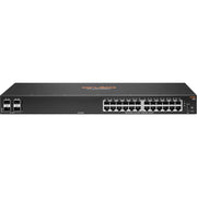 Hewlett Packard Enterprise Aruba 6100 24G 4SFP+ Managed L3 Gigabit Ethernet 10/100/1000 1U Black 88 TECH 