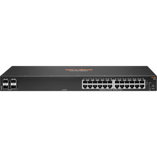 Hewlett Packard Enterprise Aruba 6100 24G 4SFP+ Managed L3 Gigabit Ethernet 10/100/1000 1U Black 88 TECH 