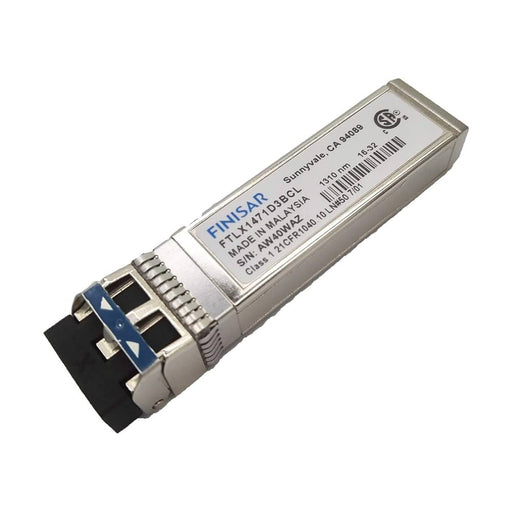 Finisar FTLX1471D3BCL RoHS 6 Compliant 10Gbs 10km SFP Transceiver 88 TECH Finisar, FTLX1471D3BCL