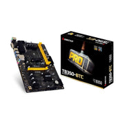 Biostar TB350-BTC AMD A-series AM4 B350 Motherboard 88 TECH Biostar, TB350-BTC