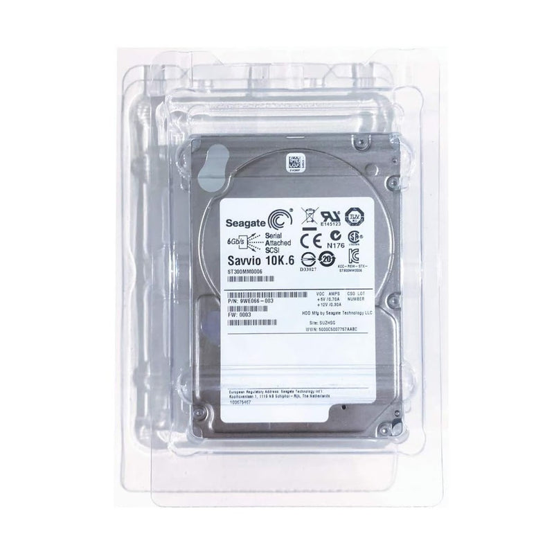 StTech - Compatible Replacement for Seagate 300GB ST300MM0006 Savvio 10K.6 10000 RPM 2.5 SAS 6 Gb/s 9WE066-003 512n, Firmware FW 0003 Generic Model Server Enterprise Hard Drive HDD 88 TECH 