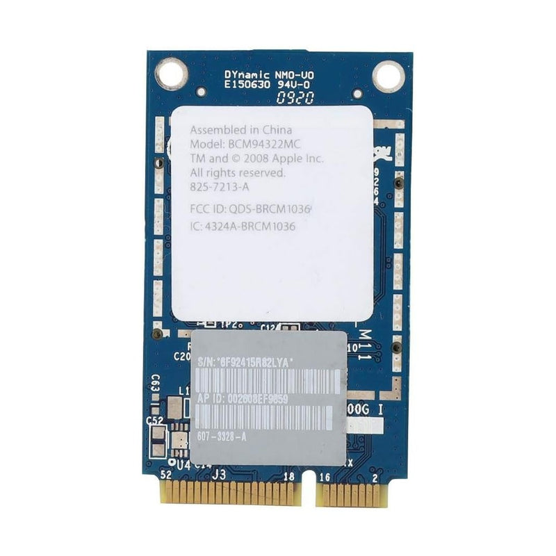 BCM94322MC Network Card, 300M Mini PCI-E Dual-Frequency Card for Mac Pro MB988Z/A 88 TECH 