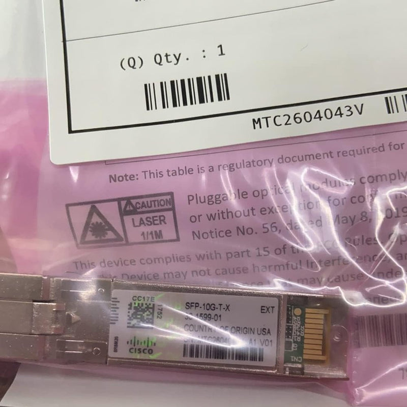SFP-10G-T-X 10GBASE-T RJ-45 100m SFP+ Transceiver for Cisco Switch 88 TECH 