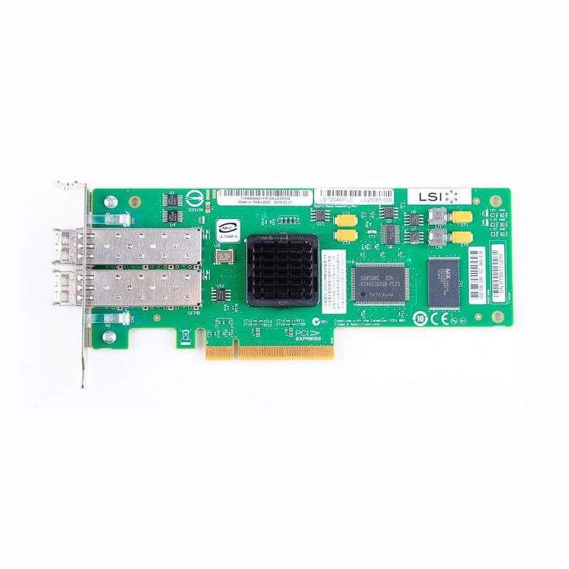 LSI 7204EP LC Dual Port 4 Gbps FC Host Bus Adapter – Pcie – LSI72 Harness – LC – Low Profile 88 TECH 