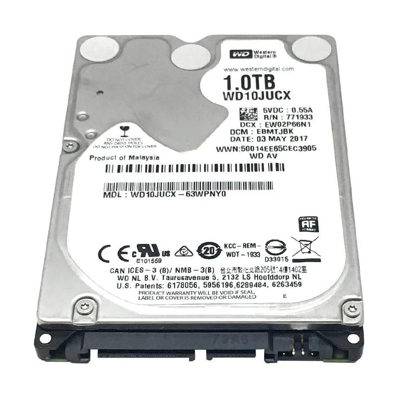 Western Digital 1TB 5400RPM 16MB Cache SATA 6.0Gb/s 2.5inch HDD Western Digital WD10JUCX, Western Digital