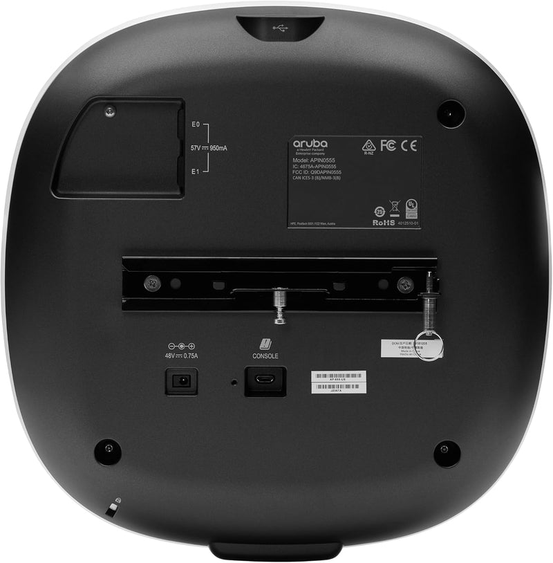HP E Aruba AP-555 Access Point RW Dual Radio 8x8:8/4x4:4 802.11ax Internal Antennas Unified Campus