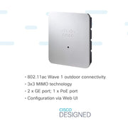 Cisco WAP571E Wireless AC/N Premium Dual Radio Outdoor Access Point 88 TECH Cisco, WAP571E-E-K9