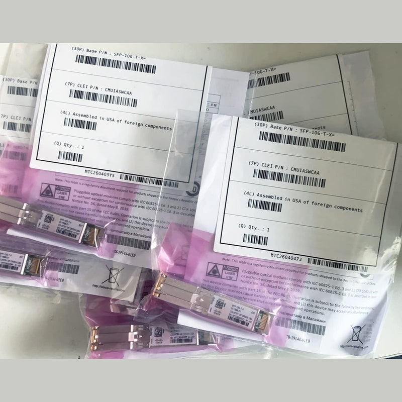 SFP-10G-T-X 10GBASE-T RJ-45 100m SFP+ Transceiver for Cisco Switch 88 TECH 