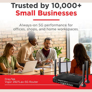 DrayTek Vigor 2927Lax-5G Dual AX3000 WiFi 6 WAN Ethernet Router 88 TECH 2927Lax-5G, DrayTek, Draytek Vigor, V2927LAX-5G-K, Vigor 2927Lax-5G, Vigor2927Lax-5G LTE Router