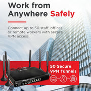 DrayTek Vigor 2927Lax-5G Dual AX3000 WiFi 6 WAN Ethernet Router 88 TECH 2927Lax-5G, DrayTek, Draytek Vigor, V2927LAX-5G-K, Vigor 2927Lax-5G, Vigor2927Lax-5G LTE Router