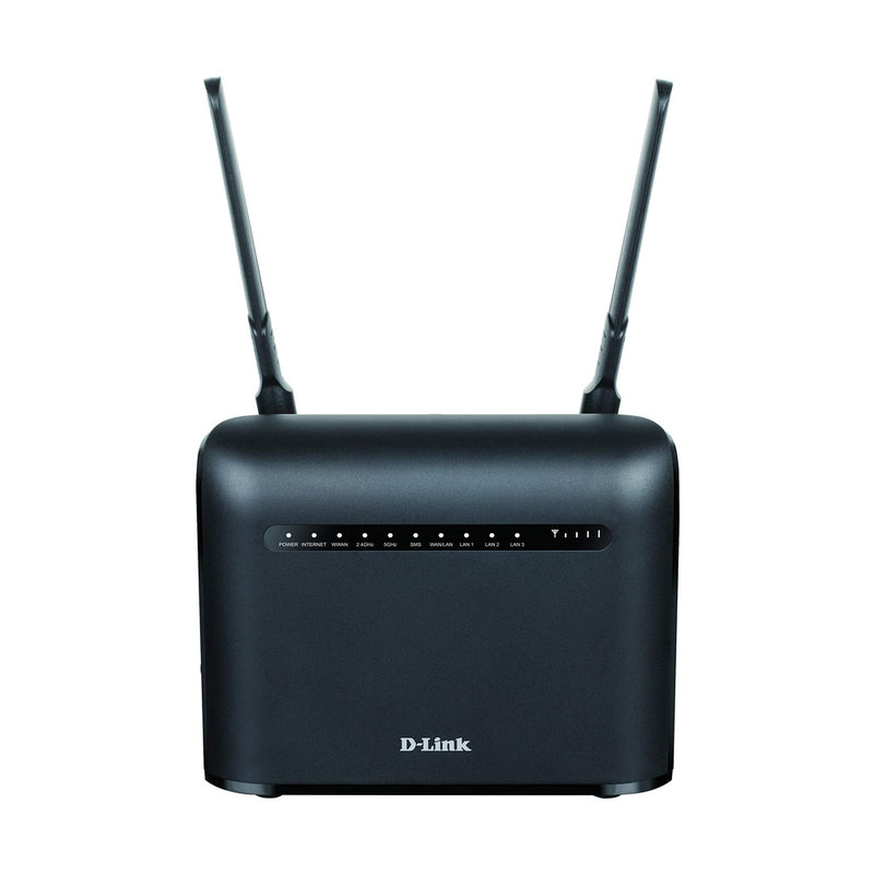 D-Link DWR-960 LTE Cat7 Wi-Fi AC1200 Router, 4G/3G, Multi WAN, Gigabit Ports, Wi-Fi AC1200, SIM Unlocked, Fail-Safe Internet, Dual Firewall 88 TECH 