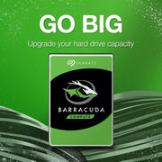 Seagate BarraCuda 2 TB Internal Hard Drive HDD – 2.5 Inch SATA 6 Gb/s 5400 RPM 128 MB Cache for PC Laptop (ST2000LM015)