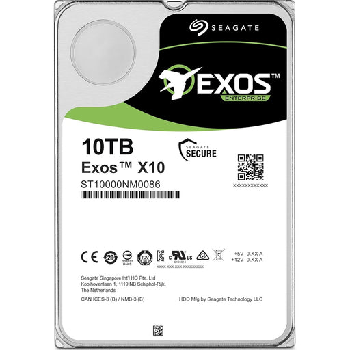 Seagate ST10000NM0086 Exos x10 10TB SATA 6Gb/s 256MB HDD 88 TECH Exos x10 10TB SATA, Seagate, ST10000NM0086