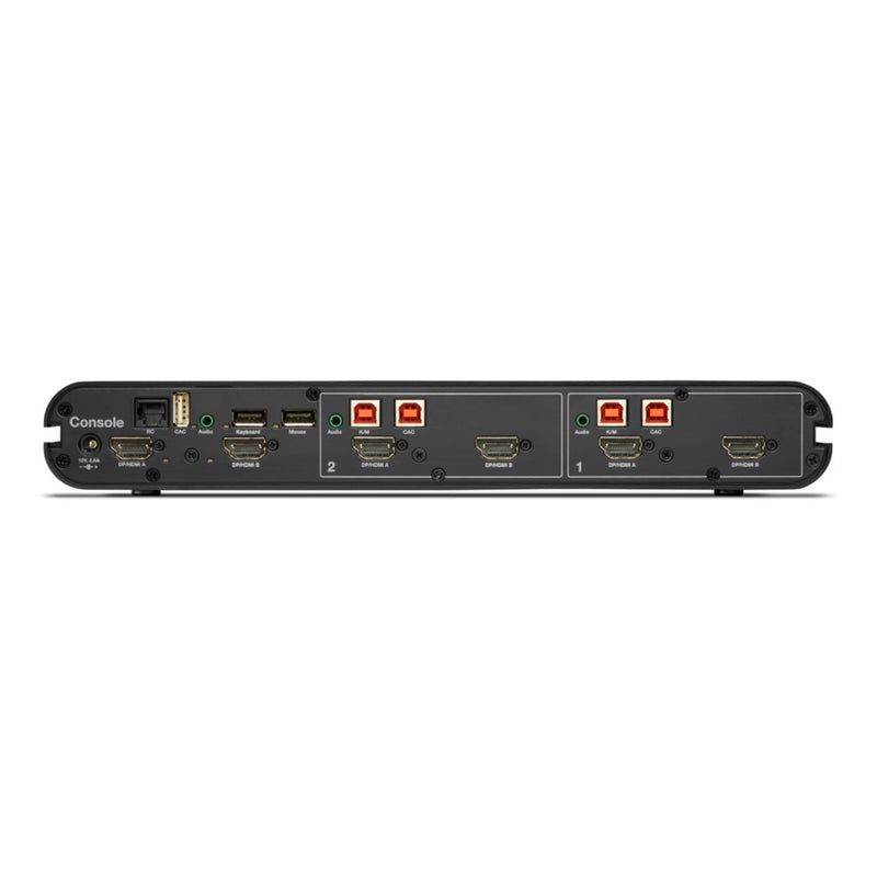 Belkin Universal F1DN202KVM-UN-4 2nd Gen Secure 2-Port Dual Head w/ CAC KVM Switch 88 TECH Belkin, F1DN204KVM-UN-4, KVM