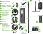 APC APDU9953 Rack PDU 9000 Switched, ZeroU, 32A, 230V, (21) C13 & (3) C19