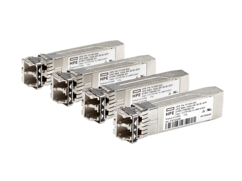 HP MSA 10Gb Short Range iSCSI SFP+ 4-Pack Transceiver (C8R25B)