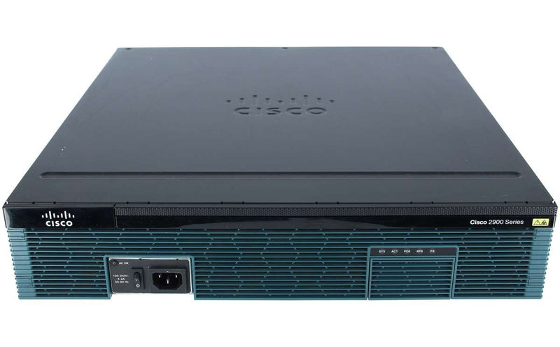 Cisco CISCO2921/K9 3 Ports Router 256 MB Ethernet Integrated Services Router