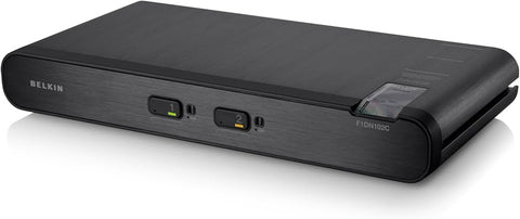 Belkin F1DN102Cea Secure 2-Port DVI-I KVM Switch with CAC