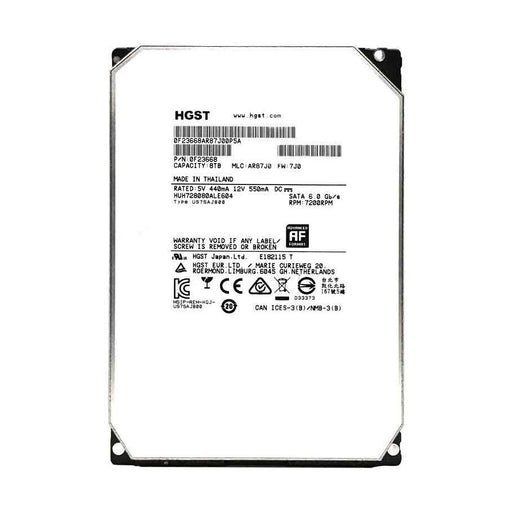 HGST Ultrastar He8 HUH728080ALE604 8TB Helium Enterprise HDD 88 TECH Datacenter, HGST, HGST Ultrastar, HITACHI, HUH728080ALE604
