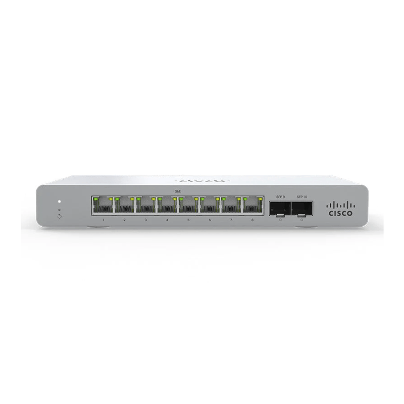 Cisco Meraki MS120-8LP 1G L2 Cloud Managed 8x GigE 67W PoE Switch Cisco Cisco, Meraki, MS120-8LP