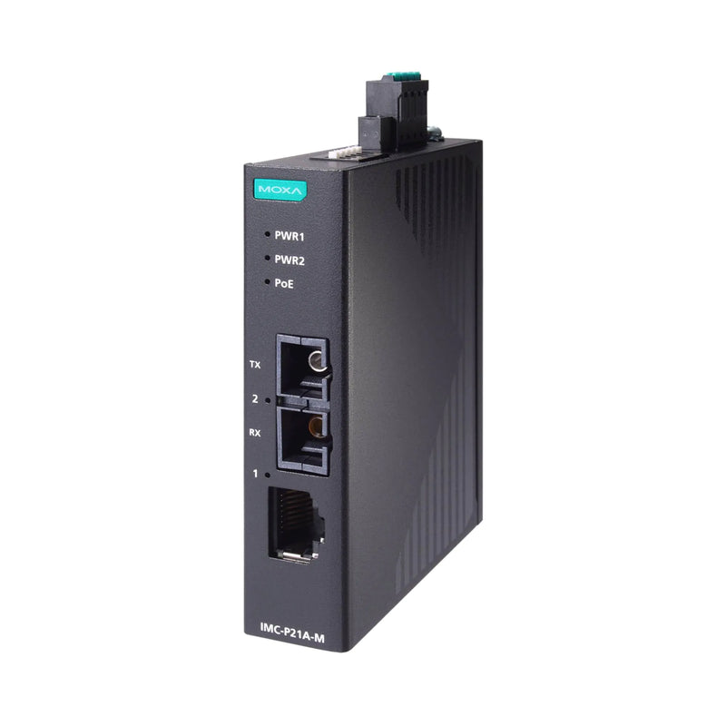Moxa IMC-P21A-G2-M-SC Fast Ethernet-to-fiber media converter