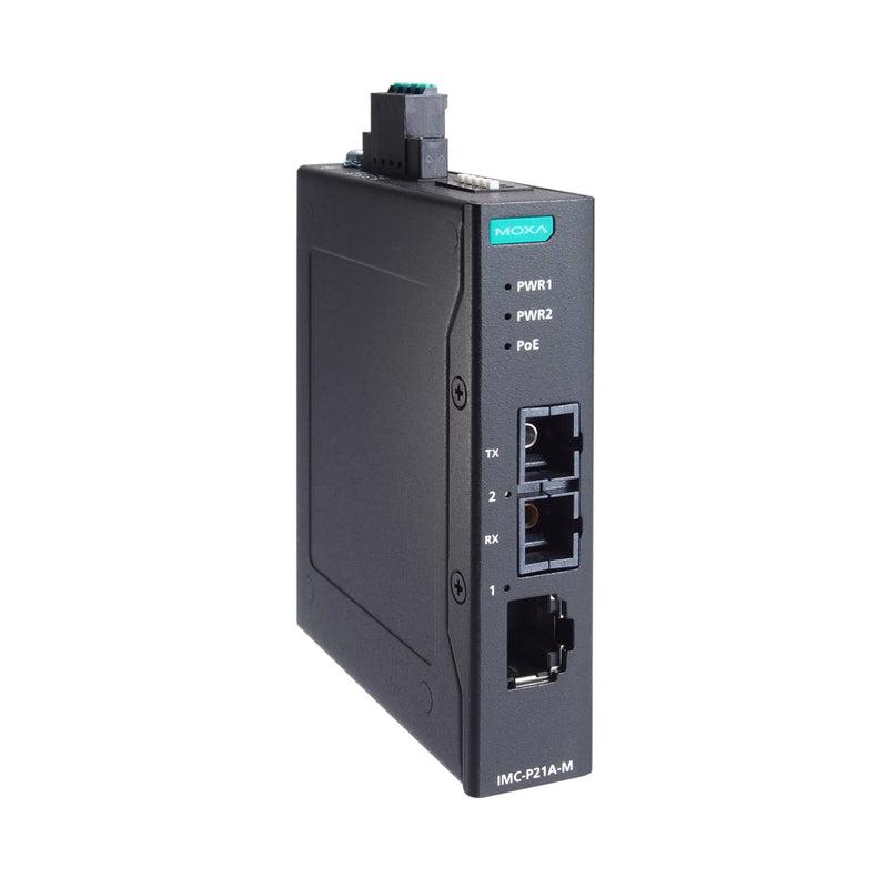 Moxa IMC-P21A-G2-M-SC Fast Ethernet-to-fiber media converter