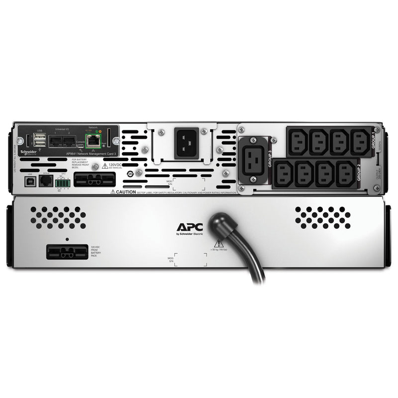 APC Smart-UPS X 3000VA 2700W 230V Rack/Tower LCD With Network Card - SMX3000RMHV2UNC