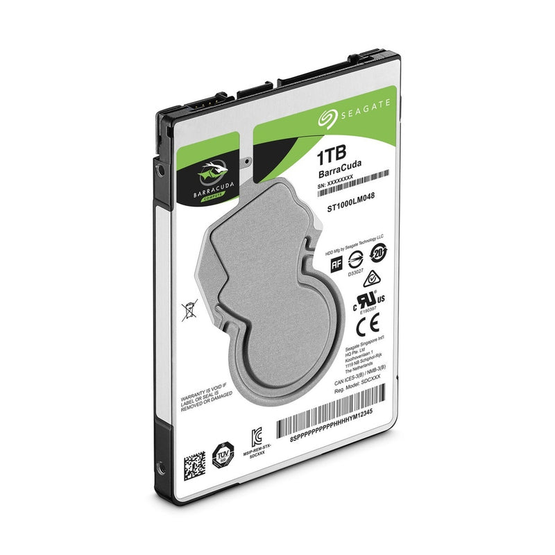 Seagate BarraCuda 1TB ST1000LM048 2.5" SATA 6 Gb/s 5400RPM 128MB HDD 88 TECH SATA, Seagate, ST1000LM048