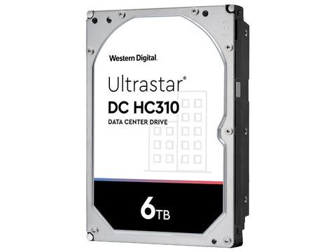 Western Digital Ultrastar DC HC310 HUS726T6TAL4200 6TB 7200 RPM 256 MB 3.5" SAS