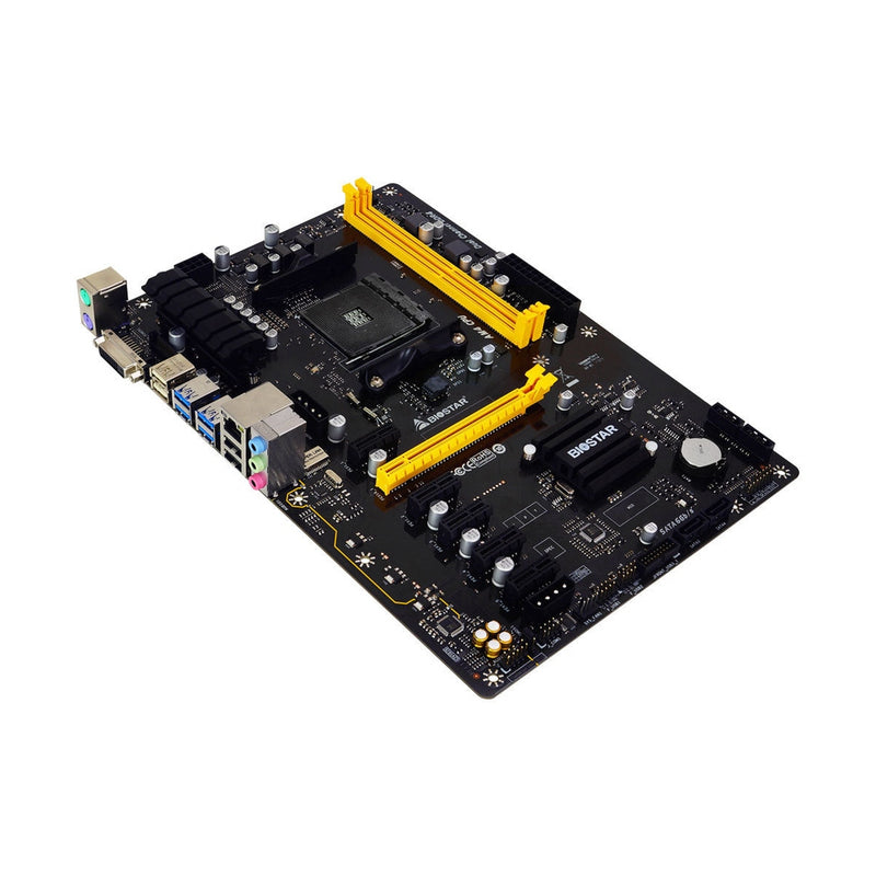 Biostar TB350-BTC AMD A-series AM4 B350 Motherboard 88 TECH Biostar, TB350-BTC
