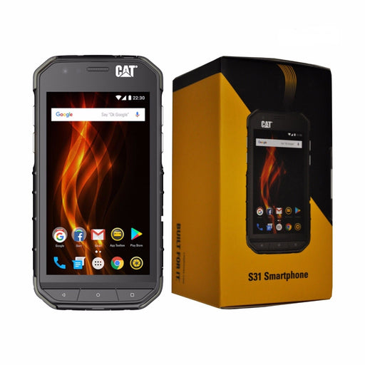 CAT PHONES S31 16GB Rugged Dual-SIM Smartphone 88 TECH CAT, CATERPILLAR, S31