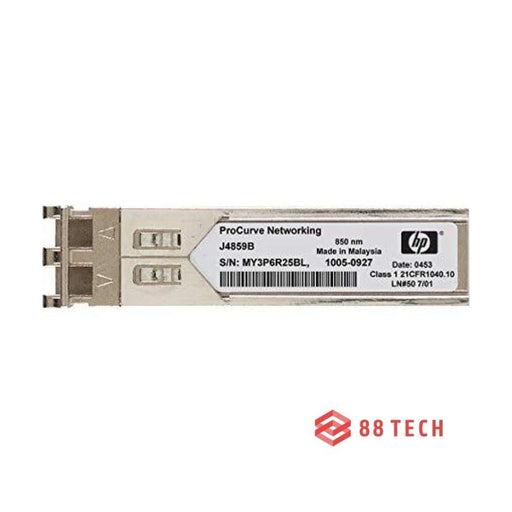 HP J4859C ProCurve X121 Gigabit-LX-LC Mini-GBIC SFP Module 88 TECH HP ProCurve, J4859C, LC-LX, Transceiver, Transceiver Module, X121