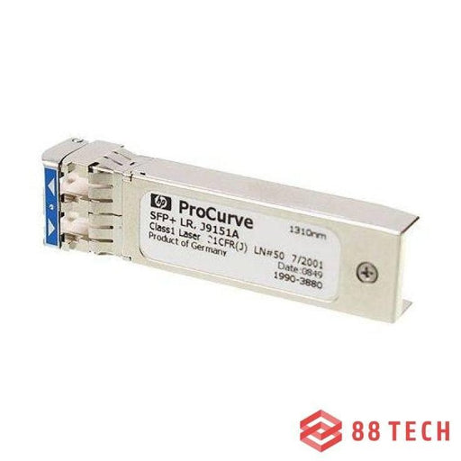 HP J9151A ProCurve X132 10G SFP+ LC LR Transceiver Module 88 TECH 10G, HP ProCurve, J9151A, SFP+, Transceiver, Transceiver Module, X132