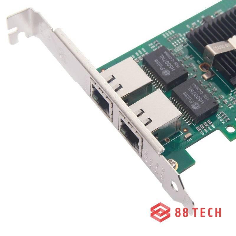 Intel EXPI9402PT Dual Port PRO/1000 PT Gigabit Server Network Adapter Card 88 TECH Dual Port, Ethernet, Ethernet Card, EXPI9402PT, Gigabit Ethernet, PCI, PRO/1000 PT, RJ45