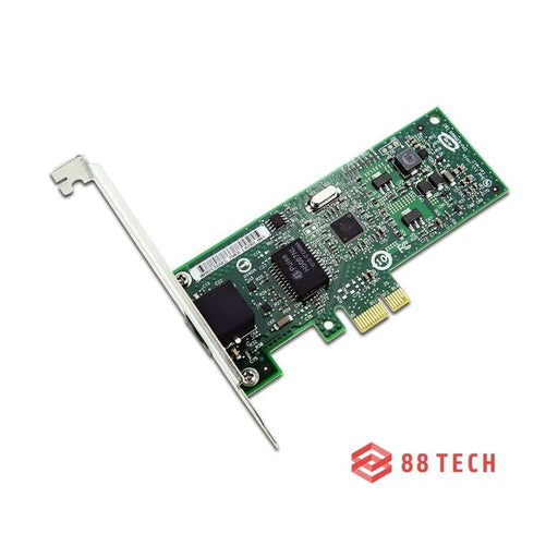 Intel Single Port PRO EXPI9301CT 1000CT Gigabit PCI-e Network Adapter 88 TECH Ethernet, Ethernet Card, EXPI9301CT, Gigabit Ethernet, PCI, PRO/1000 CT, RJ45