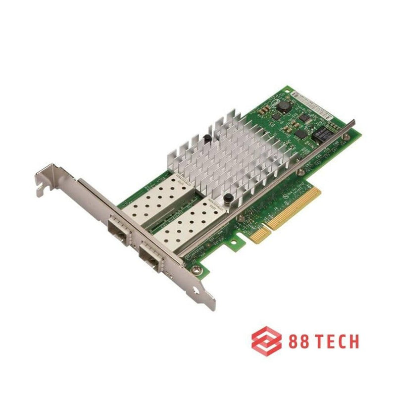 Intel X520-DA2 E10G42BTDA 88 TECH Converged Network Card, Dual Port, E10G42BTDABLK, Ethernet, Intel, Network, PCI, SFP, X520-DA2