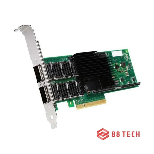 Intel XL710-QDA2 40 Gigabit SFP+ PCIe Ethernet Converged Network Adapter 88 TECH Converged Network Card, Dual Port, Ethernet Card, Gigabit Ethernet, PCI, PCIe, RJ45, XL710-QDA2, XL710QDA2BLK